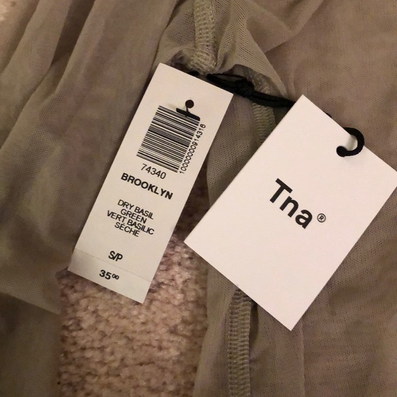 Green mesh TNA top - Picture 3 of 5